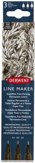 Derwent Marker de Proiectare Black