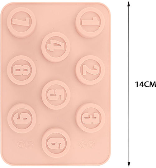 Tpster Форма за сладкарство от силикон Pink 1бр