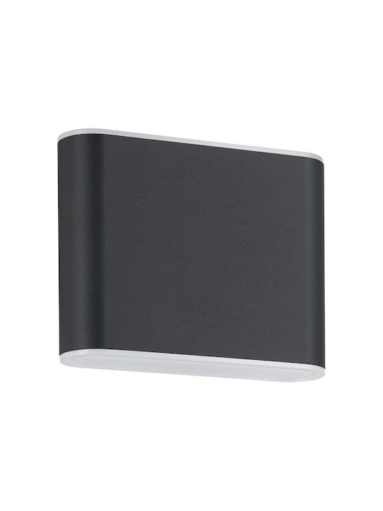 Eglo Xled Стенен Външен Плафон IP65 Двоен лъч 11.5x9εκ.