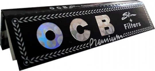 Ocb Cigarette Rolling Papers with Cone Tips 1pcs
