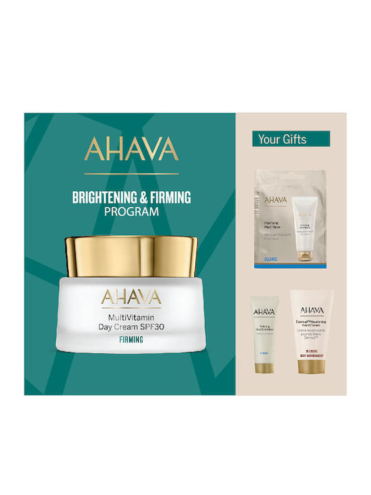 Ahava Σετ Περιποίησης για Ενυδάτωση, Λάμψη & Σύσφιξη 4τμχ