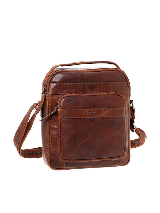 Leather Men's Bag Shoulder / Crossbody Taupe