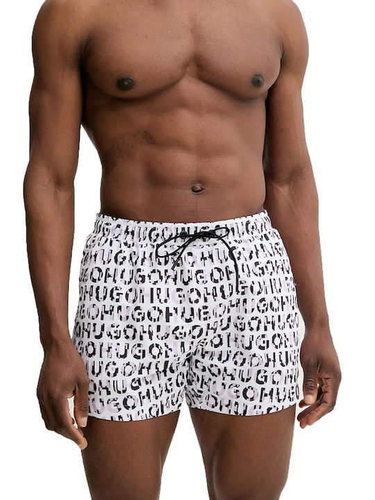 Hugo Boss Men's Swimwear Shorts White 50535412-553 - Main Image