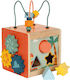 Small Foot Activity Cube made of Wood