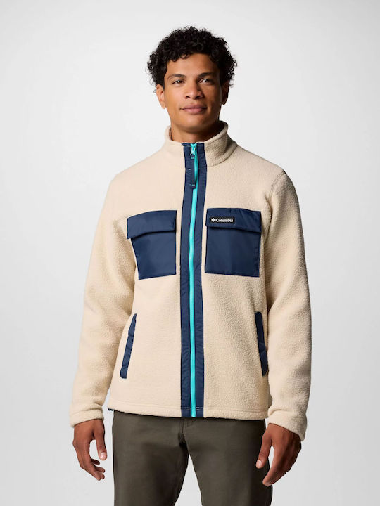 Ανδρική Ζακέτα Fleece Ancient Fossil/collegiate Navy