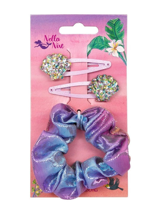 Die Spiegelburg Mermaid Set Kids Hair Clips with Rubber Band / Bobby Pin Figure