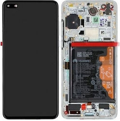 Οθόνη Lcd+touch για Huawei P40 (Λευκό)