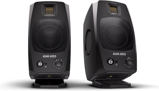 Adam D3V Studio Monitor Speakers 3.5" 240W (Pair) Black