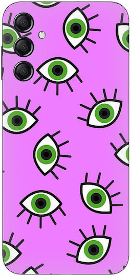 Carcasă din silicon Eyes In Purple pentru Samsung Galaxy M35 5G
