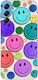 Colorful Faces Silicone Case Θήκη Samsung Galaxy M35 5g