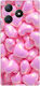 Pink Hearts Θήκη Realme C63 4g