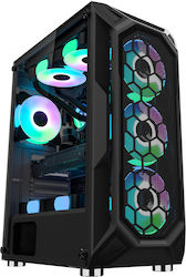 ProGaming Hive Gaming Midi Tower με Πλαϊνό Παράθυρο ProGaming Hive Gaming Midi Tower με Πλαϊνό Παράθυρο