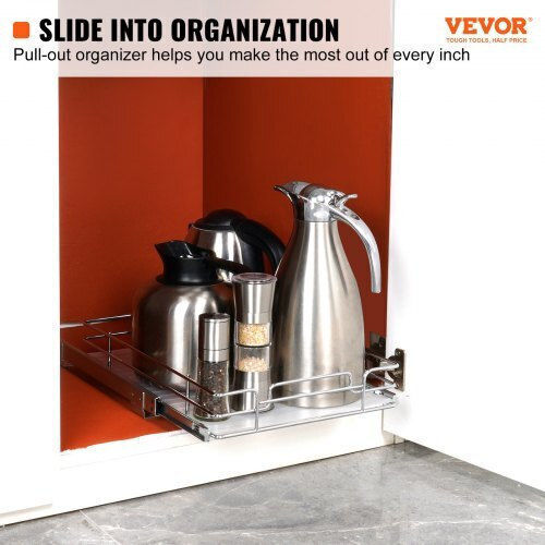 Vevor Рафт За Шкаф Inox 30x43см Сребрист