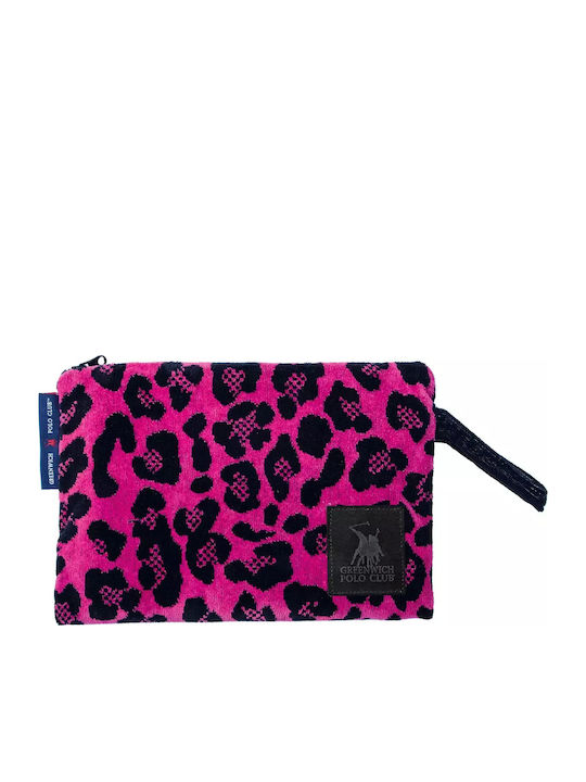 Greenwich Polo Club Strand-Kulturtasche 22x30 3863 Schwarz Fuchsia