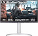 LG UltraFine 27UP650K-W IPS HDR Monitor 27" 4K 3840x2160 με Χρόνο Απόκρισης 5ms GTG