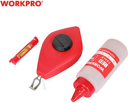 Νημα Σταθμης Πλαστικη Θηκη 30m Wp329019 Workpro Καρτελα