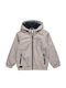 Kids' Casual Jacket with Hood Beige