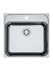 Franke Smart Srx 21050 Tl 3011750109 Drop-In Spüle Inox Gebürstet B53xT51cm Silber