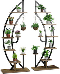 Costway Blumentopfregal Metall