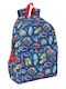 Laptop-Rucksack Autos Rennen Marineblau 31 x 43 x 13 cm