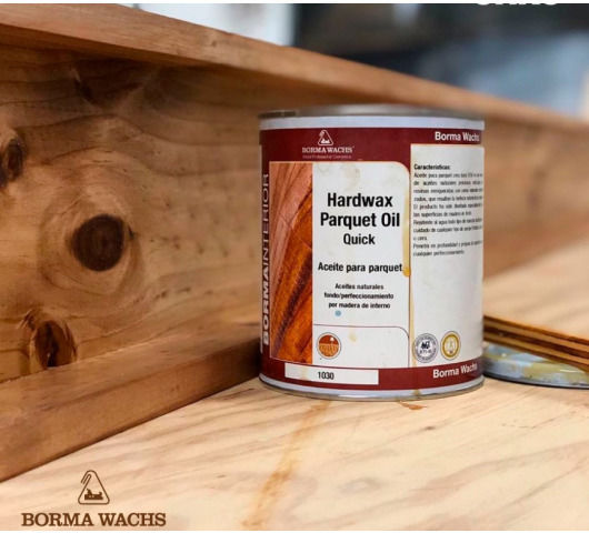 Borma Wachs Hardwax Parquet Farblos Matt 5Es