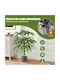 Costway Artificial Bamboo Plant Pot Realistic Appearance Durability Hz10280gn-2
