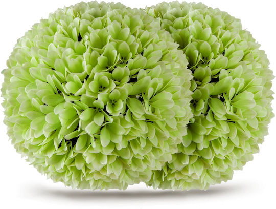 Costway Set of 2 Artificial Boxwood Balls High-Quality Material Pe Hz10273-gn