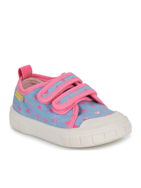 Παιδικά Sneakers με Σκρατς Μπλε