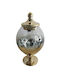 Karvounis Διακοσμητικό Βάζο Glas Glas Transparent 17.5x17.5x29cm 1Stück
