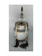Karvounis Vază Decorativă Ceramică Borcan Albastru 13.5x13.5x26cm 1buc