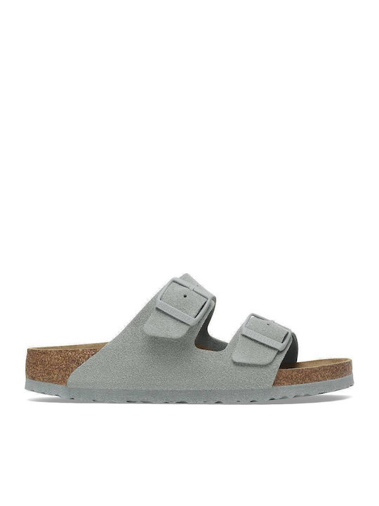 Birkenstock Arizona Women's Flat Sandals in Gre...