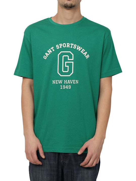 Gant T-shirt Πρασινο