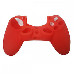 Husă din silicon roșie pentru controller Playstation 4