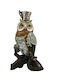 Karvounis Decorative Owl Polyresin 14x8.5x26.5cm 1pcs