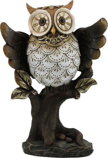 Karvounis Decorative Owl Polyresin 14x7.5x19.5cm 1pcs