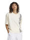 Originals Γυναικείο Oversized Crop T-shirt Μπεζ