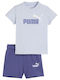 Kids' Set with Shorts Summer 2pcs Blue
