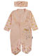 Annora Baby Baby Bodysuit Long-Sleeved Orange