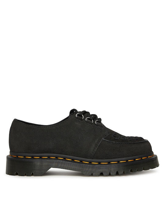 Men's Suede Casual Shoes Black