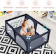 Costway Park with Mattress Multicolour 190x120cm