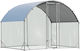 Costway Metallic Poultry Coop L2.8 x W1.9 x H1.9m