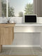 Schreibtisch Dario Holz Sepet Oak - White 120x60x73.2cm