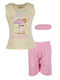 Evita Kids' Pajamas Summer Yellow