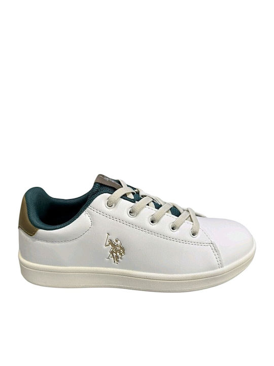 U.S. Polo Assn. Παιδικά Sneakers Λευκά