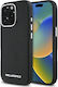 Karl Lagerfeld Saffiano Vollständig Umschlossene Verlängerte Metall-Logo Magsafe Hülle iPhone 16 Pro Schwarz