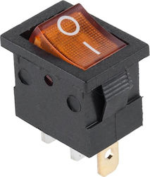 Schaltersockel Gelbe Hintergrundbeleuchtung Mk1011