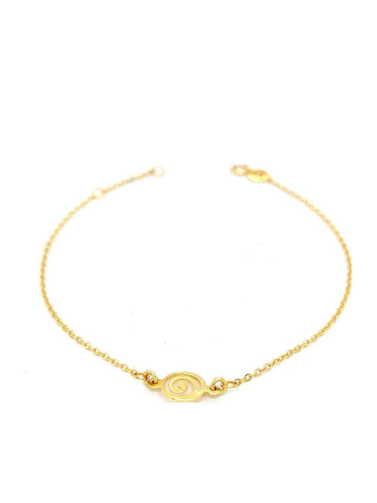 Drandakis Women's Bracelet made of Gold 14K