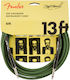 Fender Original Cablu 6,3 mm de sex masculin - 6,3 mm de sex masculin 4.3m Verde (0990810276)