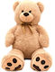 Globo Plüsch-Teddybär Beige Für Über 2-Jährige 100 cm