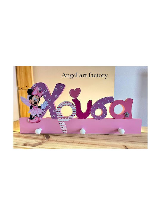 Κρεμάστρα Χρύσα Minnie Χωρίς Φωτισμό